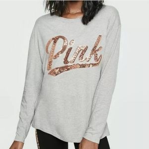 Victoria’s Secret pink bling long sleeve